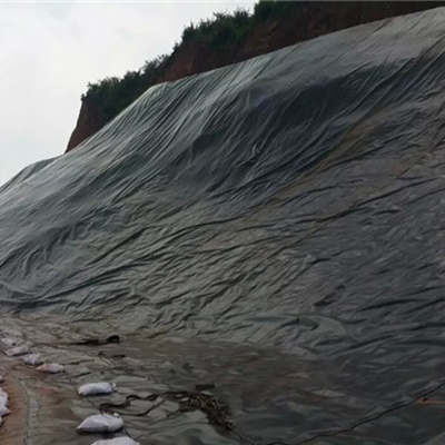 0.5mmHDPE91视频直播APP膜代替黏土进行覆盖可节约52800m3